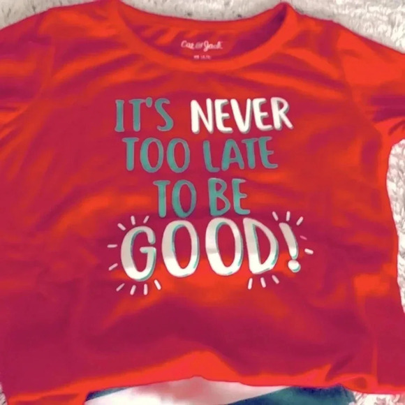 Cat & Jack - Kid’s Christmas Pajamas Size XS 4/5 - Picture 4 of 5